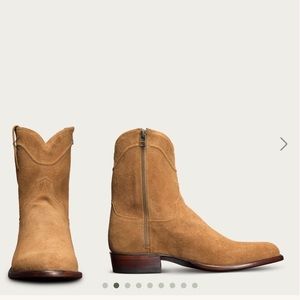 Tecovas New in box mens sz 10 color honey suede boots